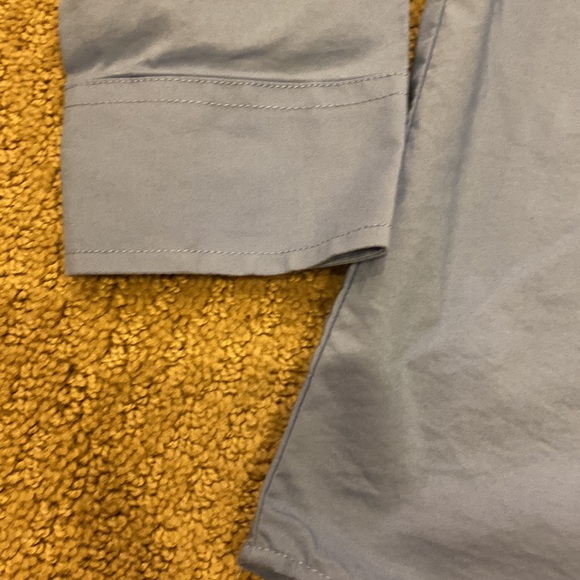 Chaps Stretch Boys Blue Button Down Shirt - Picture 8 of 8